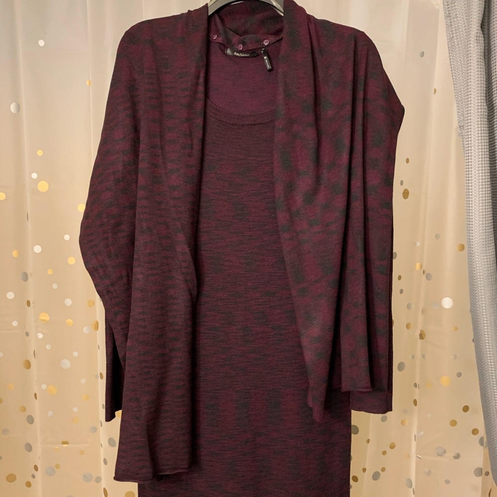 Daisy Fuentes knit dress Sz M